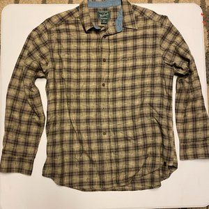 Woolrich | Button Down | Lg | Brown Plaid | Like New